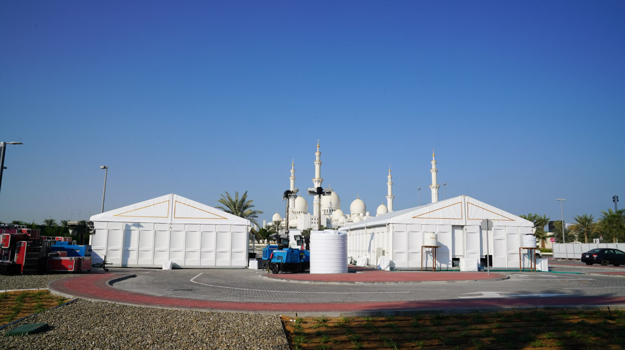 Construction tents