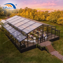 Modern Atrium Tent with Glass Walls Wedding Use for Sale