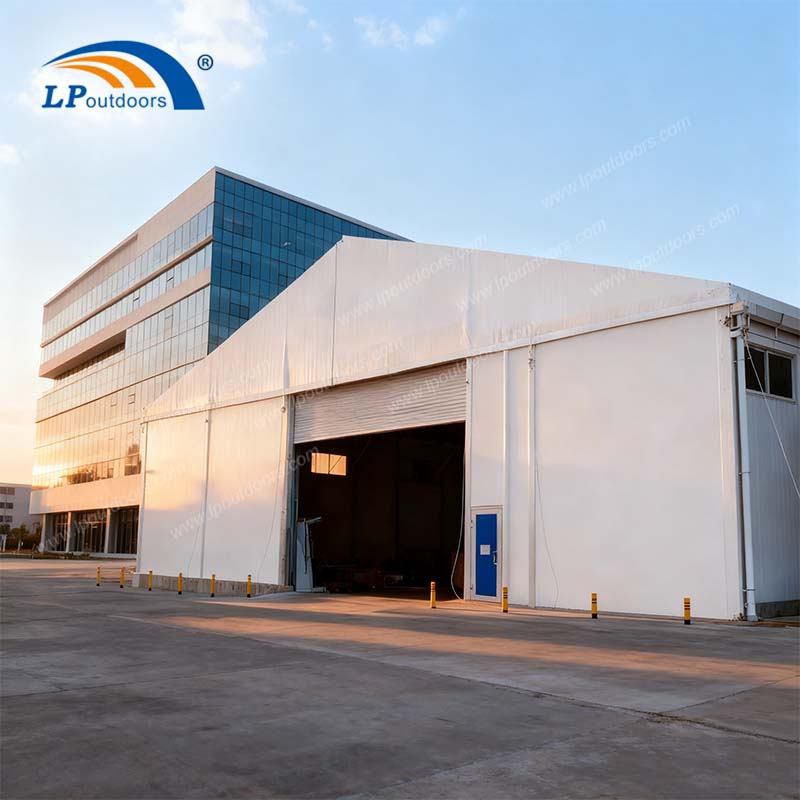 Customized High Eave Clear Span Tent for Heavy-Duty Industrial Workshops And Logistics