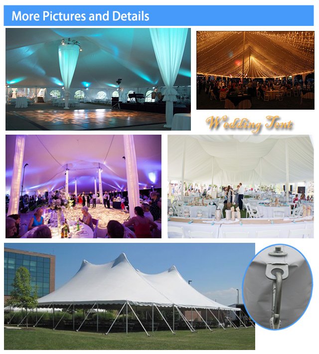 Cheap Easy Installation Pole Wedding Tent for Outdoor Enents