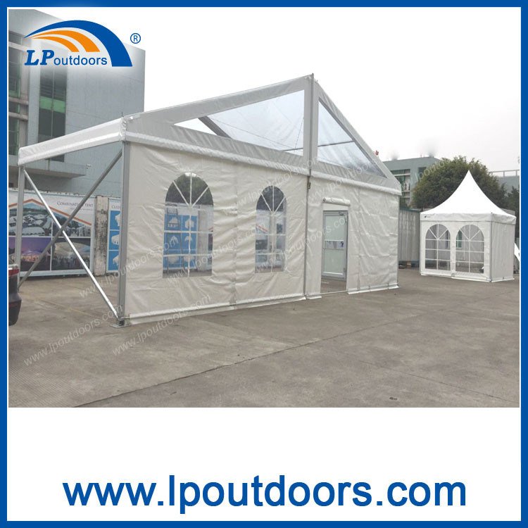 300 Seater Outdoor Luxury Clear Roof Wedding Marquee Church Tent for Event