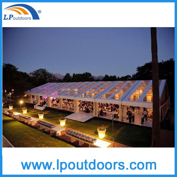 10X20m Transparent Clear Tent Party Wedding Tent for 200 People