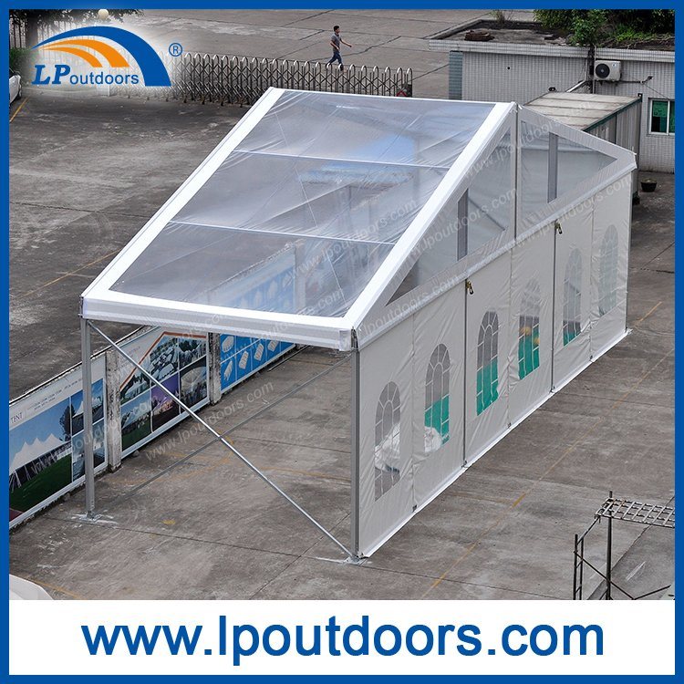 15m Clear Span Transparent Roof Party Tent for Outdoor Party