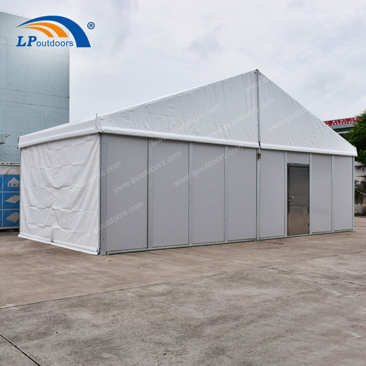 10m party tent-sandwich wall and stainless door (1)
