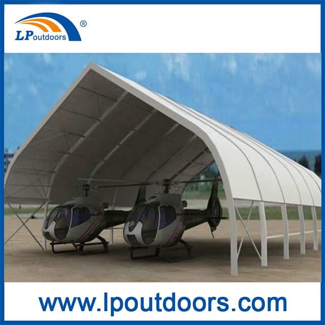 China Manufacture Wholesale Tfs Aircraft Curved Hangar Large Tent 