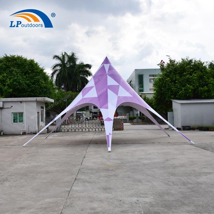 Dia10M Outdoor Advertising Star Spider Event Tent For Display Show