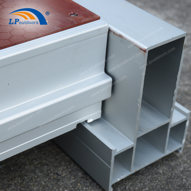 Manufacture Newest Aluminum Cassette Wood Flooring For Outdoor Party Tent