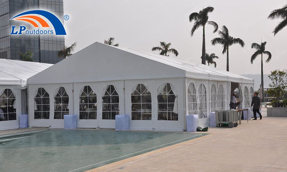 9m 30' Clear Span Outdoors Luxury Church Tent 