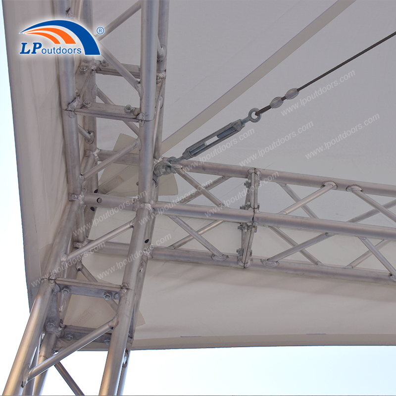 Heavy Duty Truss High Peak Frame Tent with Light Rigging | 5.9x5.9m