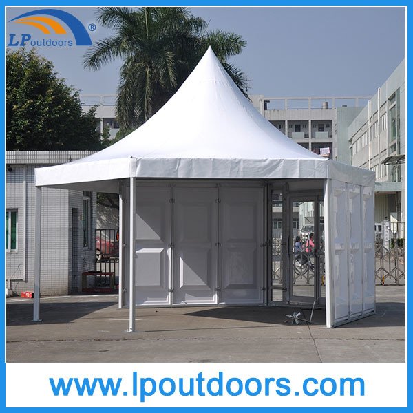 50 Person Tent Outdoor Hexagon Shape Marquee Tent for Sale on Line