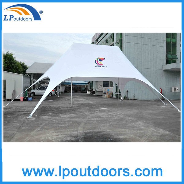 10X14m Double Beach Sun Star Tent for Display