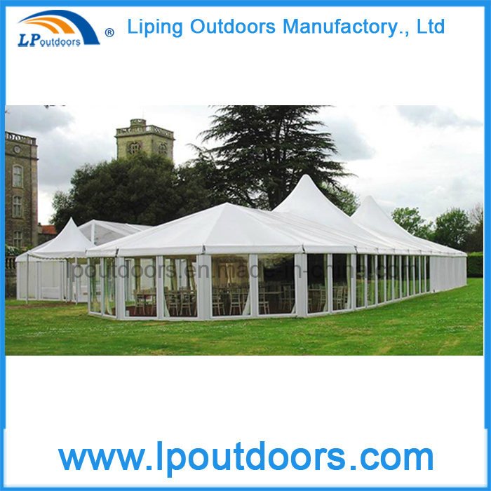 Large Mixed-Structure Combination Marquee Tent 