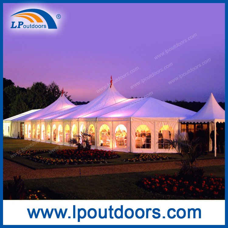 Large Mixed-Structure Combination Marquee Tent 
