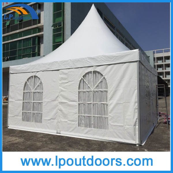 Lp Outdoors Luxury Aluminum Frame Wedding Marquee Pagoda White PVC Tent