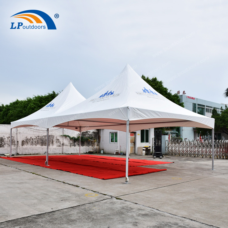 Rental 6X12m Double Top Advertising Frame Tent For Event