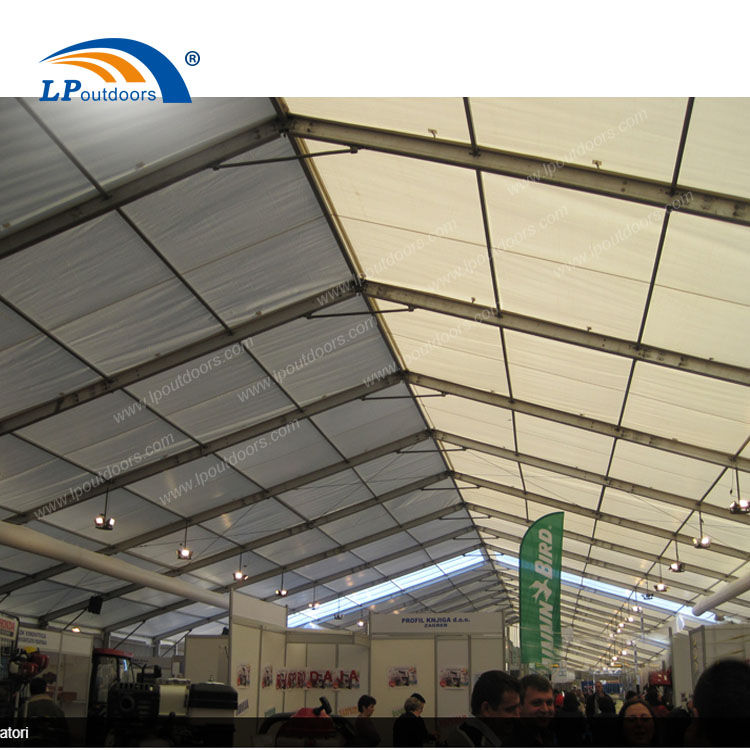 Large manufacturing aluminum temporary warehouse tent for trade show