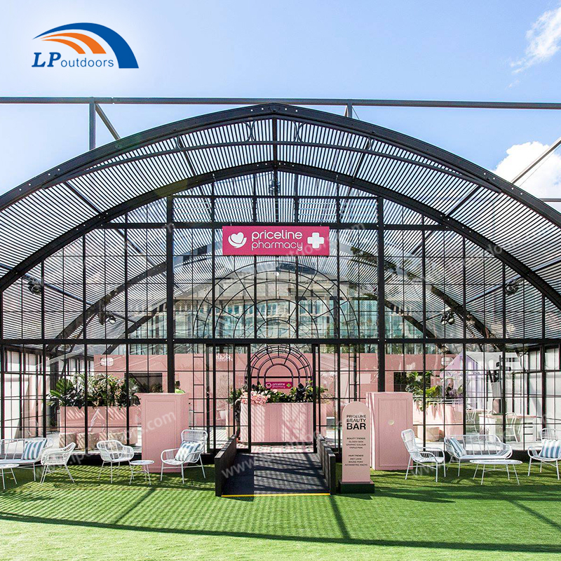15m Aluminum Black Frame Arcum style Marquee Wedding Tent for Event