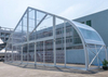 Large curved structure fabric sports event skyline tent for entertainment events in Africa