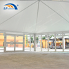 Dia 12m Outdoor Luxury Hexagon Pagoda Tent with Glass Wall