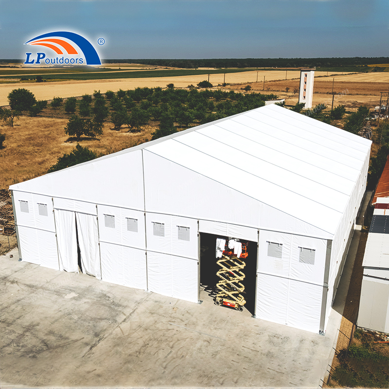 Big Storage Space with High Sidewall Industrial Tent
