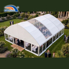 Custom Clear and White Top Wedding Arch Orangery Tent | Factory Direct