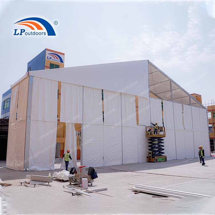 30m clear Span High Side Hight Aluminum Warehouse Tent