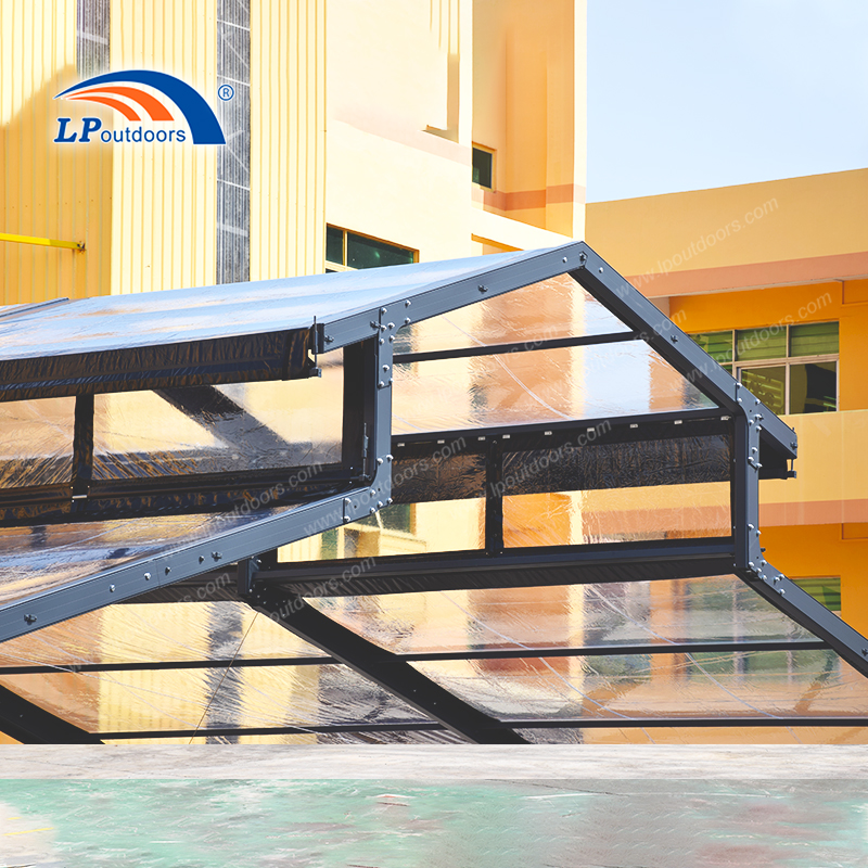 15m Black Frame Atrium Event Tent for Sale | Factory Direct - LP Outdoors