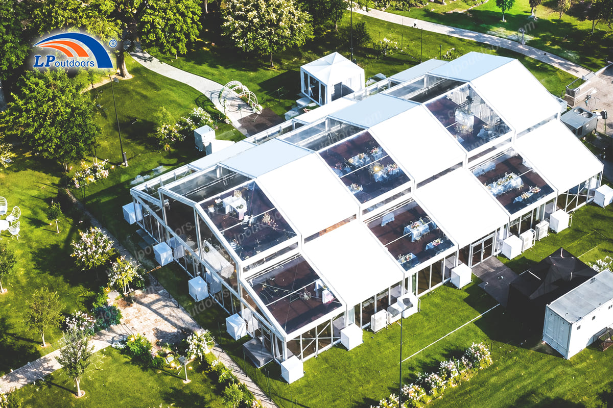 Permanent Atrium Tent Structures for Sale | High-end Event Venue
