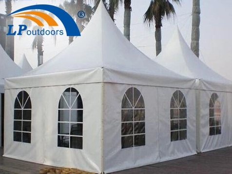 Hot Sale Aluminum PVC Small Pagoda Gazebo Tent for outdoors events