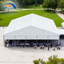 High Eave Clear Span Tent for Trade Fairs, Temporary Warehouses, And Fast Installation Projects