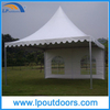 5mX5m Outdoor Pagoda Tent with Glass Window Door and Lining 