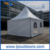 5X5m Outdoor Aluminum Gazebo Pagoda Tent with Wood Flooring for Wedding