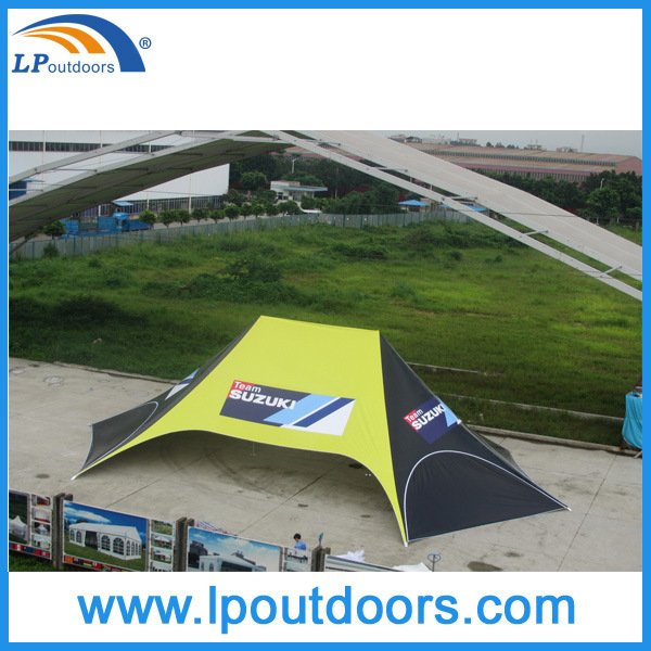 14X19m Outdoor Aluminum Star Shade Tent with Logo Printing from China Manufacturer - LP outdoors