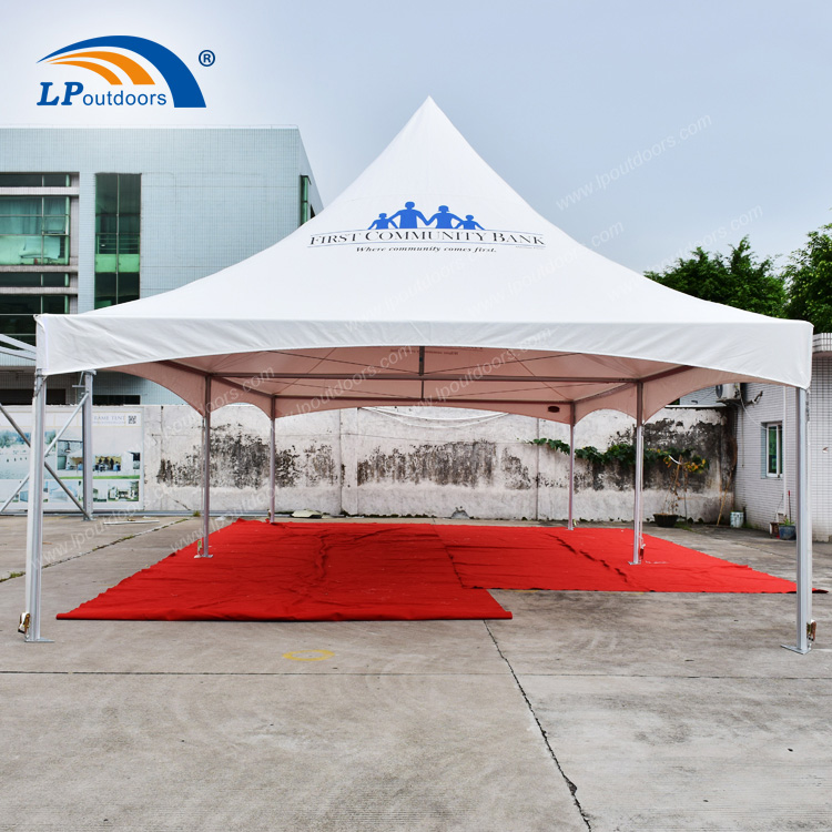 Rental 6X12m Double Top Advertising Frame Tent For Event