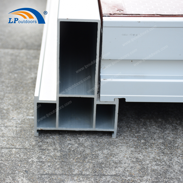 Manufacture Newest Aluminum Cassette Wood Flooring For Outdoor Party Tent