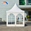 3x3m White PVC High Peak Pagoda Tent for Party Event