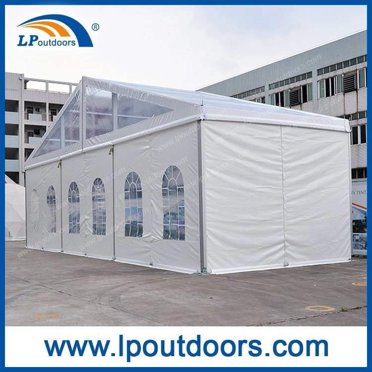 10m Transparent PVC Top Cover Marquee Party Tent for Wedding Event