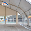 30m Luxury Wedding Tent Curve Shape Aluminum Frame Outdoor Marquee