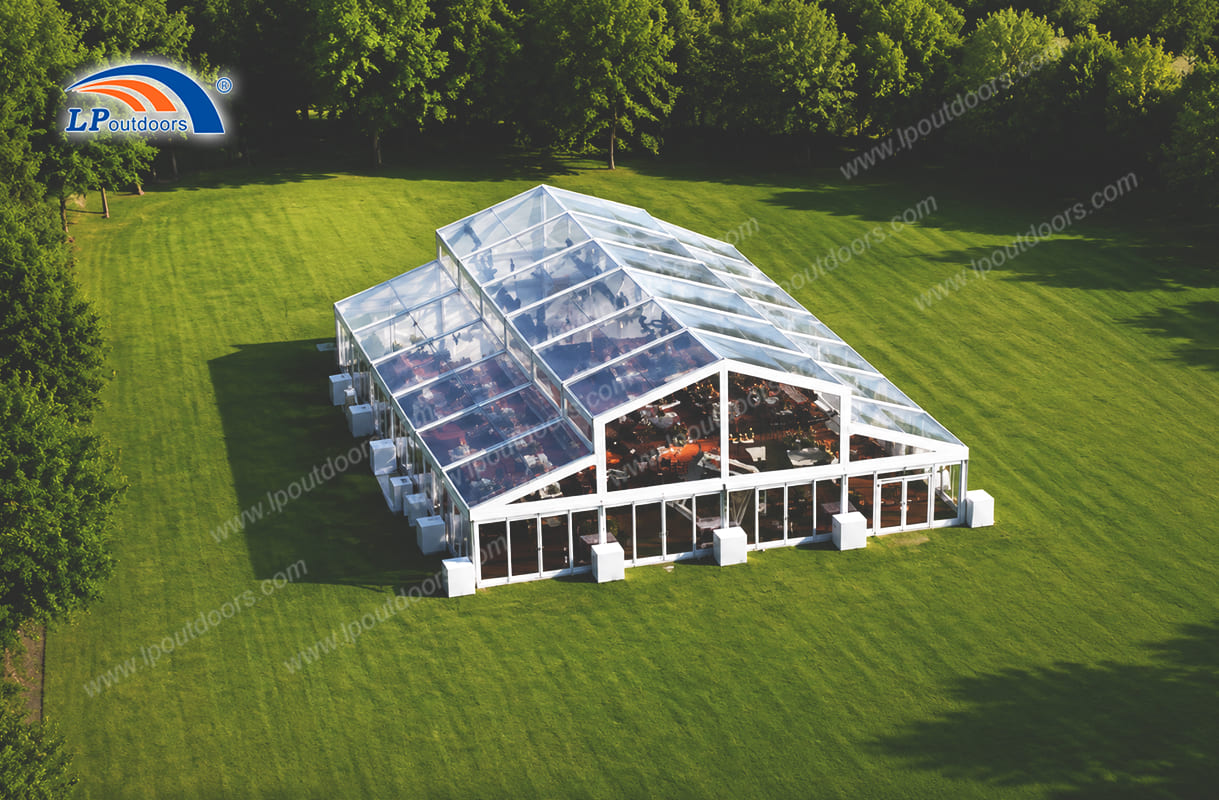 White Atrium Tent for 500 People Wedding for Sale | LP Outdoors