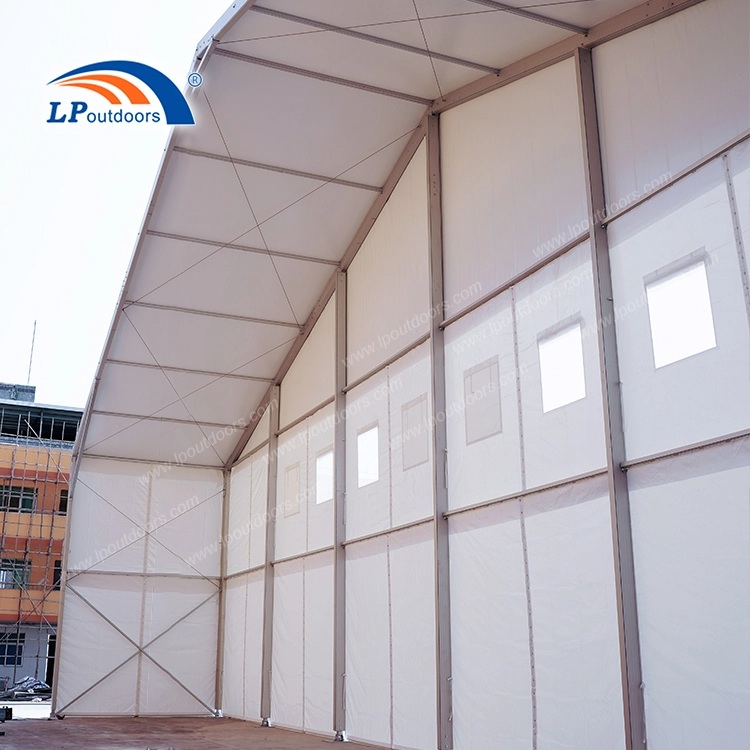 30m clear Span High Side Hight Aluminum Warehouse Tent 6