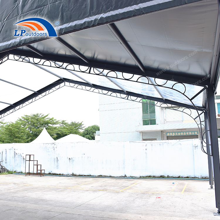 Curved Wrought Iron Arch Frame for Party Tent | Event Tent Accessories