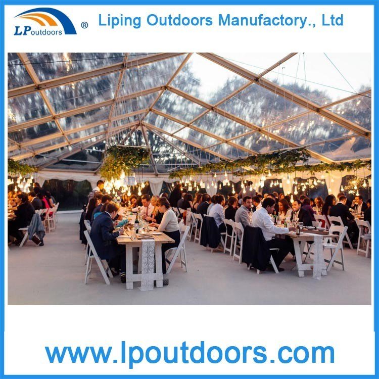 Dubai hot selling transparent custom PVC party wedding tent