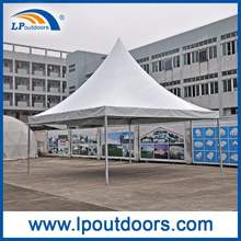 6x6m 30 People 30 Seater Outdoor White PVC Pagoda Gazebo Tent for Wedding Event