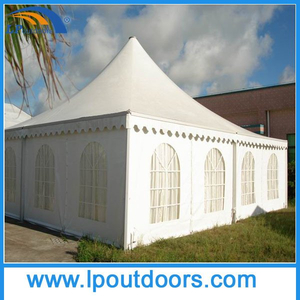 Standard 100 Seater Tent Dimensions: 10x10m Pagoda Tent for Events