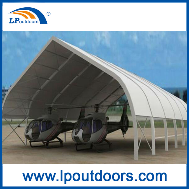 Outdoor Aluminum curved TFS Aircraft Hangar Tent 