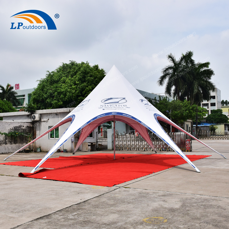 Dia 12m Display Star Shade Tent For Exhibition from China Manufacturer - LP outdoors