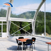 UV protection curved skyline tent temporary party building for entertainment events in Kenya