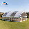 Custom Clear and White Top Wedding Arch Orangery Tent | Factory Direct