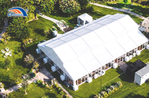 Permanent Atrium Tent Structures for Sale | High-end Event Venue