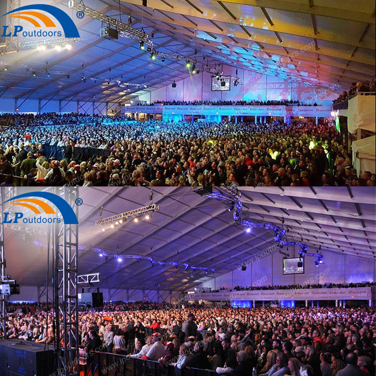 White Tents for Concerts